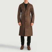
Mateo Nahkatakki pitkä Miehille – alternate product view 3
