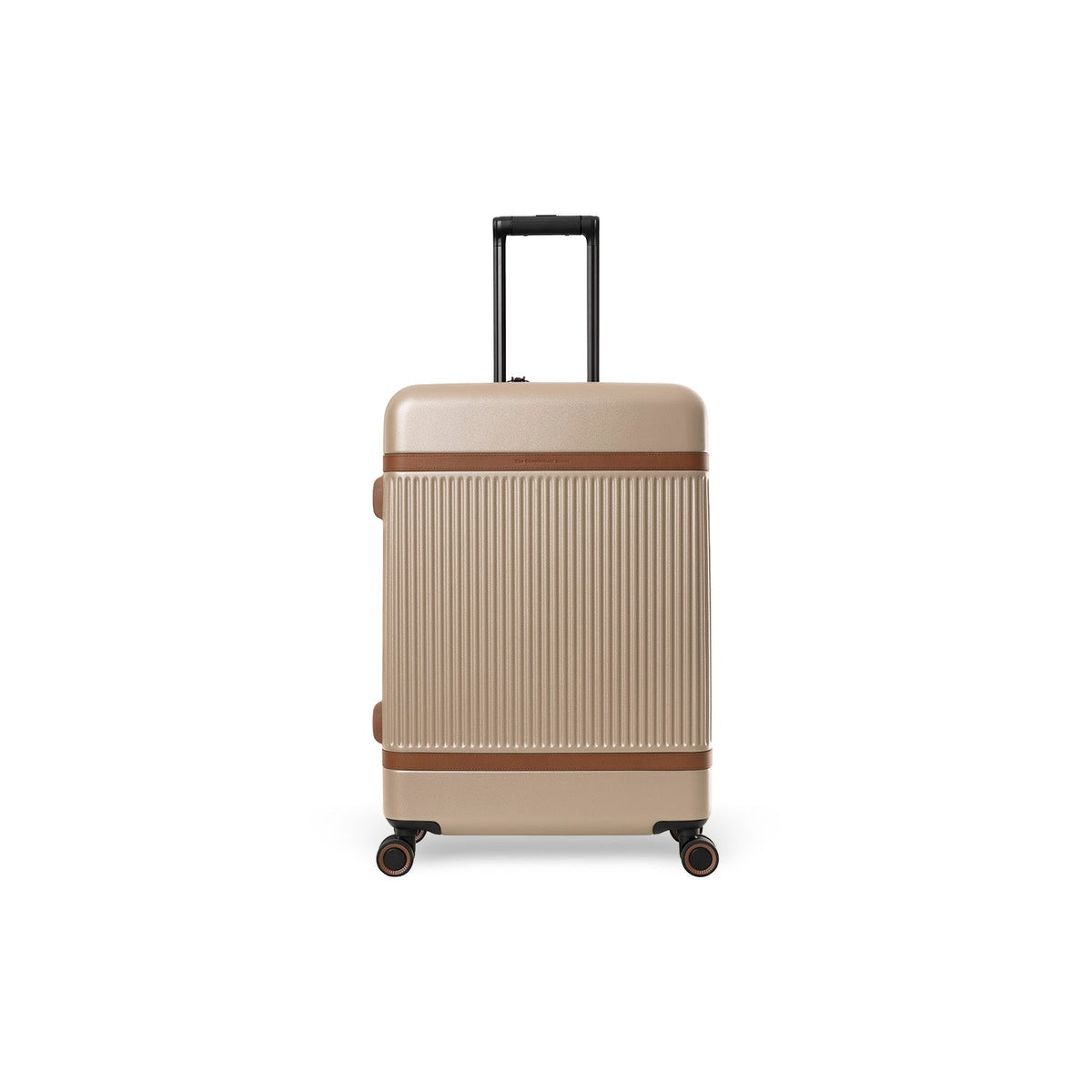 Styled Fit Perspective of Medium Suitcase Zuna Naisille on Model - Natural Daylight Drape