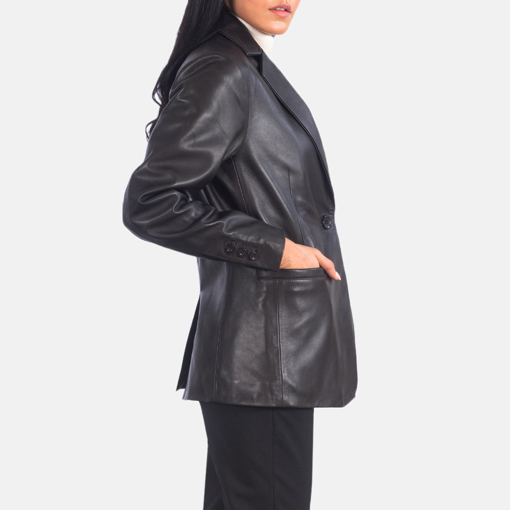 Norma Nahkainen Bleiseri Naisille – alternate product view 3