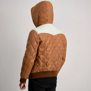 
Norman Nahkatakki Vaaleanruskea Puffer Nahkatakki Miehille – alternate product view 5