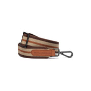 Beige Shoulder Strap Naisille in Classic 100% Full-Grain Leather - Front Profile View &amp; Tailored Silhouette | Buy Online