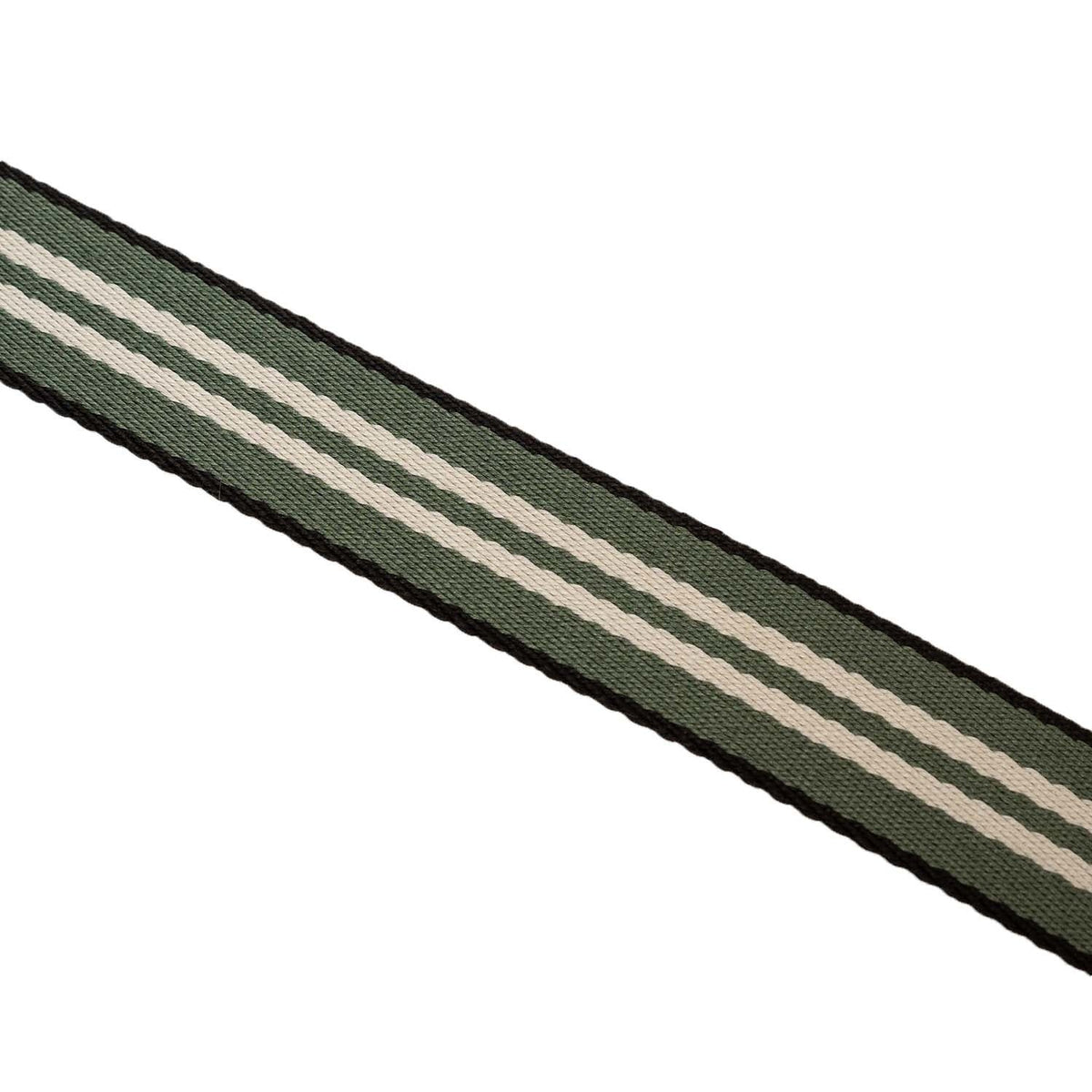Close-Up Detail of Classic Collar &amp; Heavy-Duty Zipper Hardware on Green Shoulder Strap Naisille