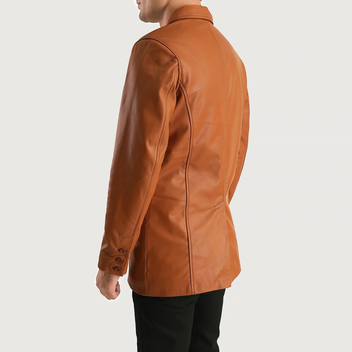 Ray Cutler Nahkatakki Miehille – alternate product view 5