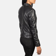 Rumella Nahkainen Biker-takki Naisille – alternate product view 5