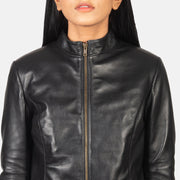 Rumella Nahkainen Biker-takki Naisille – alternate product view 6