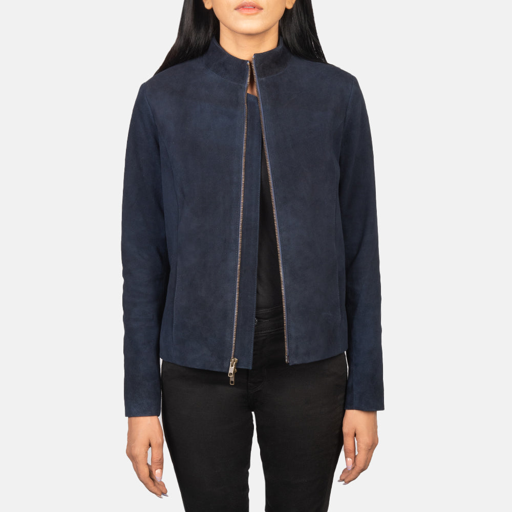 Rumella Nahkainen Biker-takki Naisille – alternate product view 1