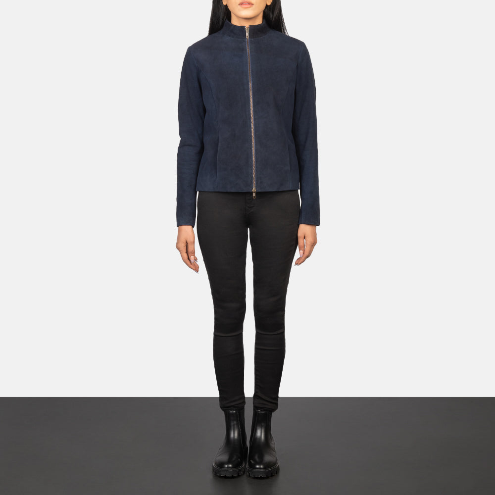 Rumella Nahkainen Biker-takki Naisille – alternate product view 3