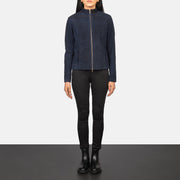 Rumella Nahkainen Biker-takki Naisille – alternate product view 3