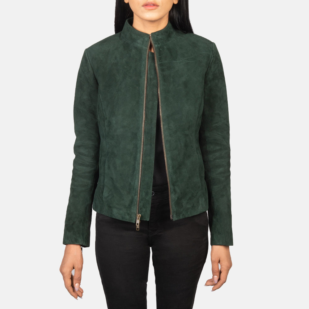 Rumella Nahkainen Biker-takki Naisille – alternate product view 1
