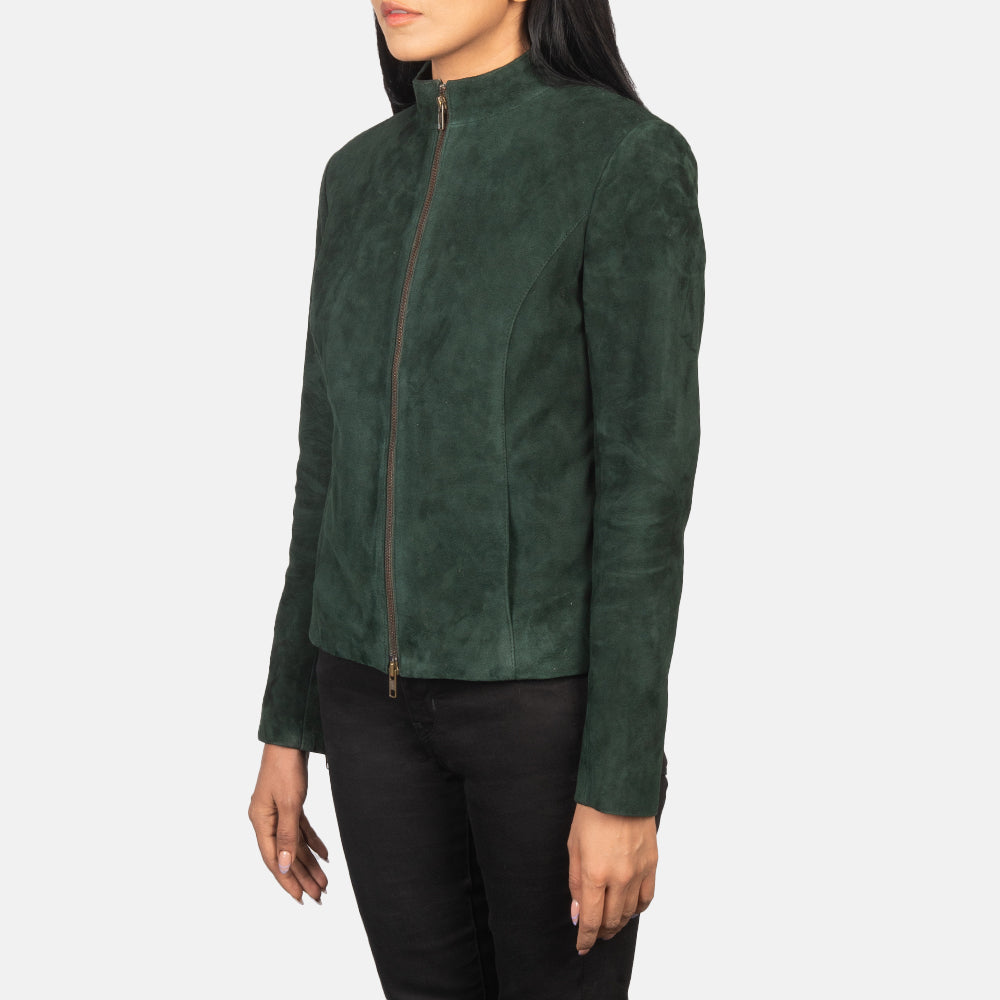 Rumella Nahkainen Biker-takki Naisille – alternate product view 2