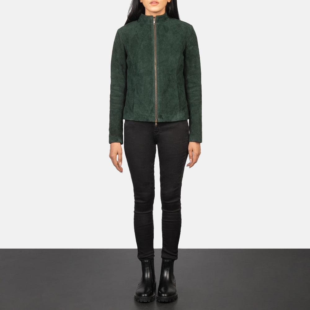 Rumella Nahkainen Biker-takki Naisille – alternate product view 3