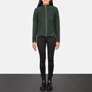 Rumella Nahkainen Biker-takki Naisille – alternate product view 3