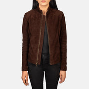 Rumella Nahkainen Biker-takki Naisille – alternate product view 1