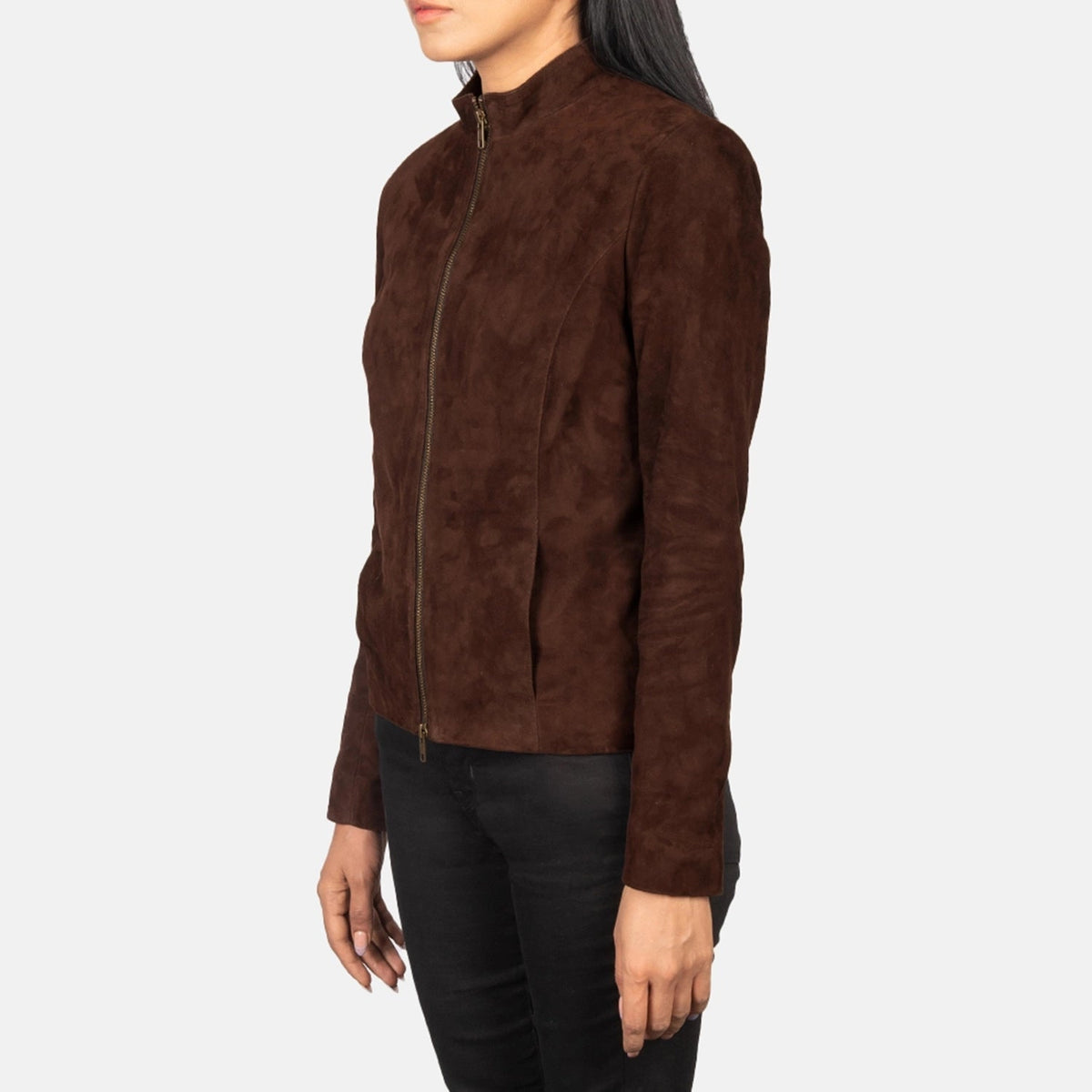Rumella Nahkainen Biker-takki Naisille – alternate product view 2