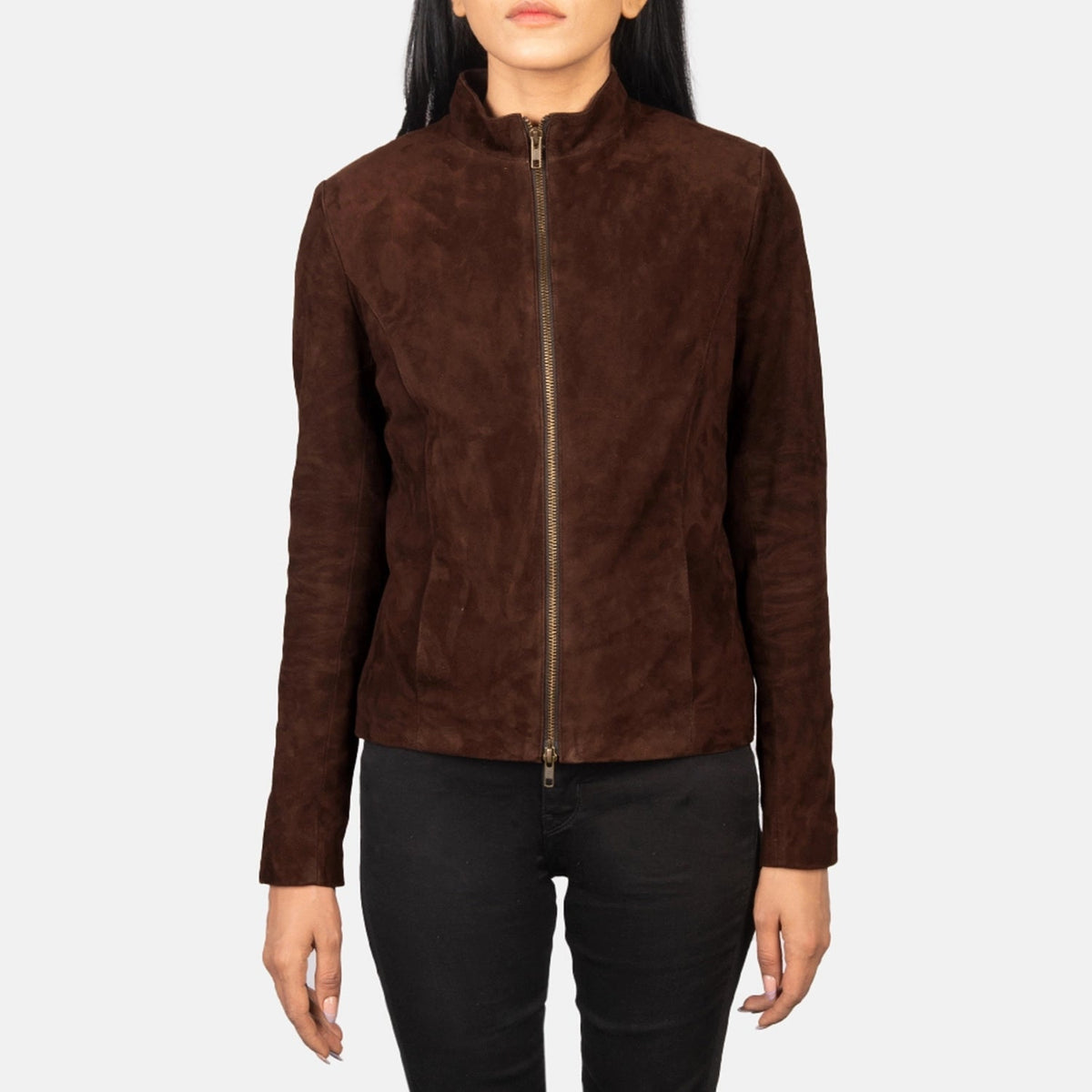Rumella Nahkainen Biker-takki Naisille – alternate product view 4