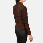 Rumella Nahkainen Biker-takki Naisille – alternate product view 5