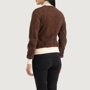 
Sasha A1 Nahkainen Pommitakki Naisille – alternate product view 5