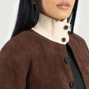 
Sasha A1 Nahkainen Pommitakki Naisille – alternate product view 6