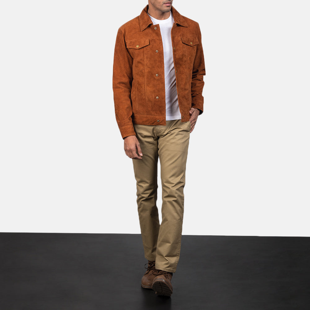 Stallon Nahkatakki Miehille – alternate product view 4