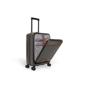 Urban Graphite Suitcase Set Front Pocket Zuna Naisille, detail view 1
