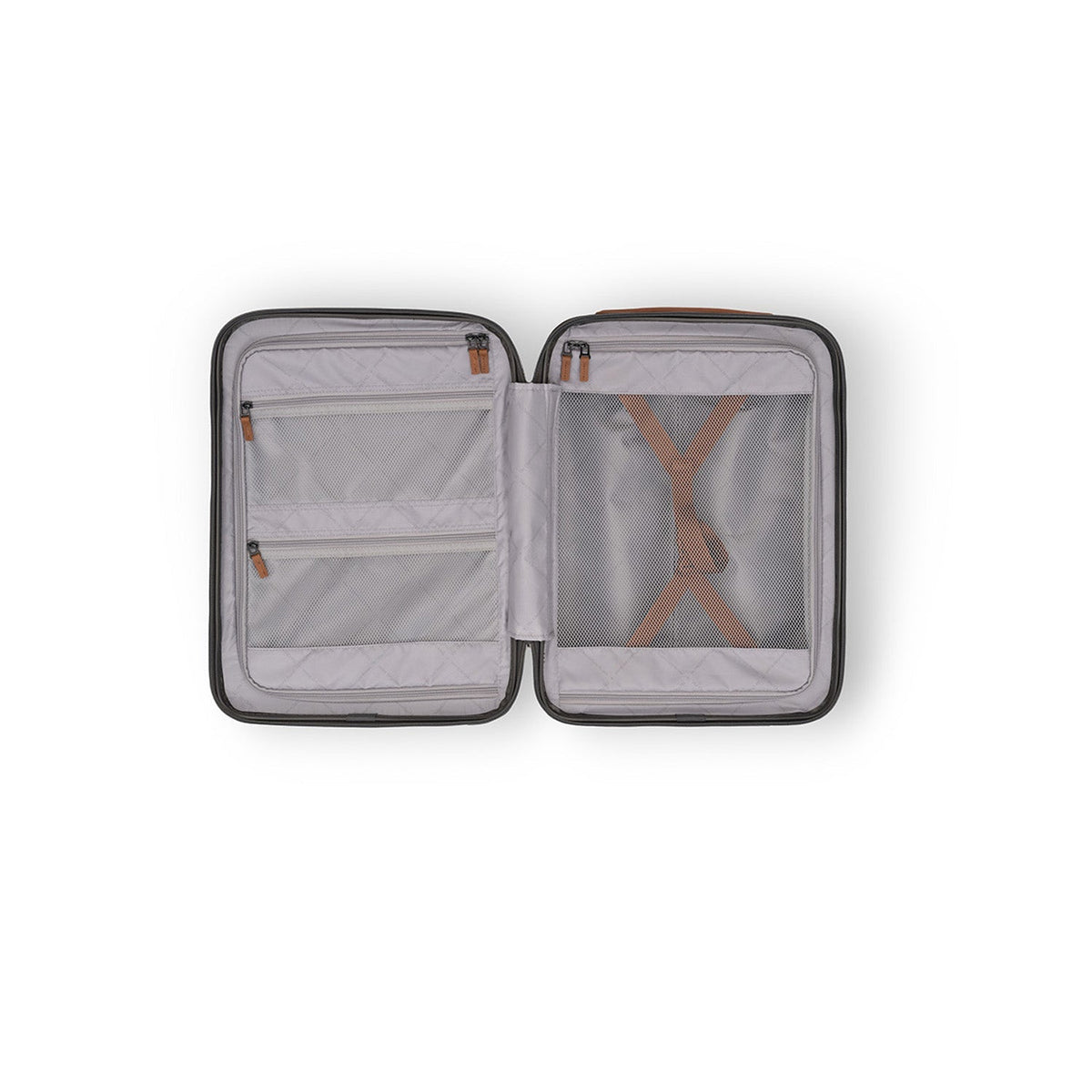 Urban Graphite Suitcase Set Front Pocket Zuna Naisille, detail view 3