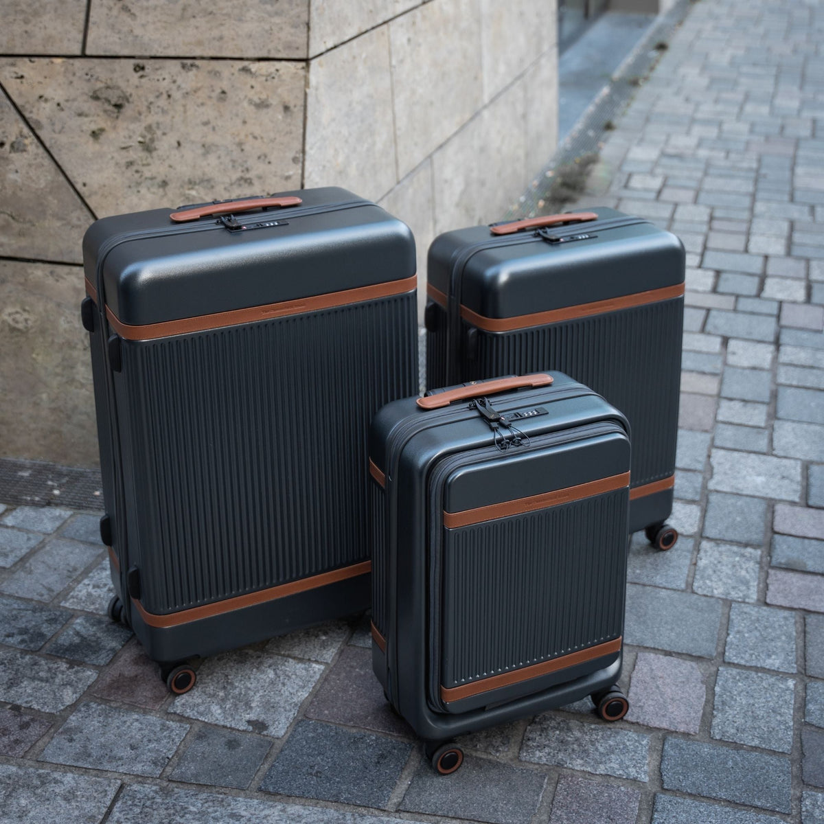 Suitcase Set Front Pocket Zuna Naisille – alternate product view 2