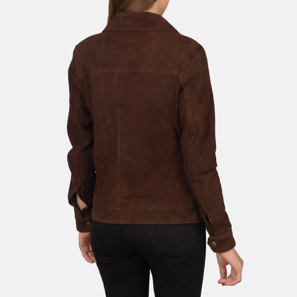 
Suzy Trucker Ruskea Nahkatakki Naisille – alternate product view 5