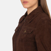 
Suzy Trucker Ruskea Nahkatakki Naisille – alternate product view 6