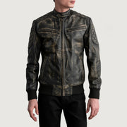 Sven Nahkainen Pommitakki Miehille – alternate product view 3