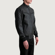 Sven Nahkainen Pommitakki Miehille – alternate product view 2