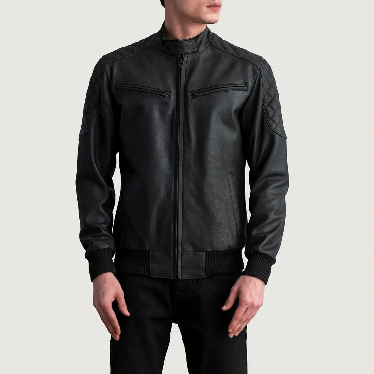 Sven Nahkainen Pommitakki Miehille – alternate product view 3
