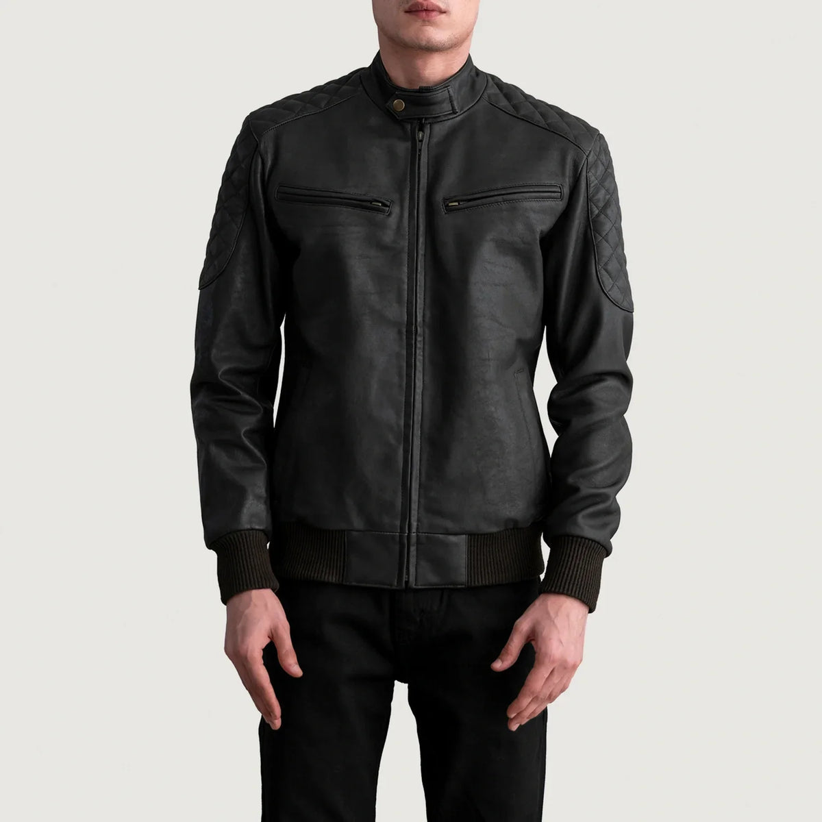 Sven Nahkainen Pommitakki Miehille – alternate product view 3