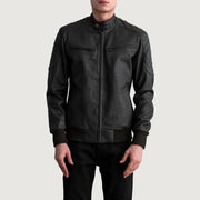 Sven Nahkainen Pommitakki Miehille – alternate product view 3
