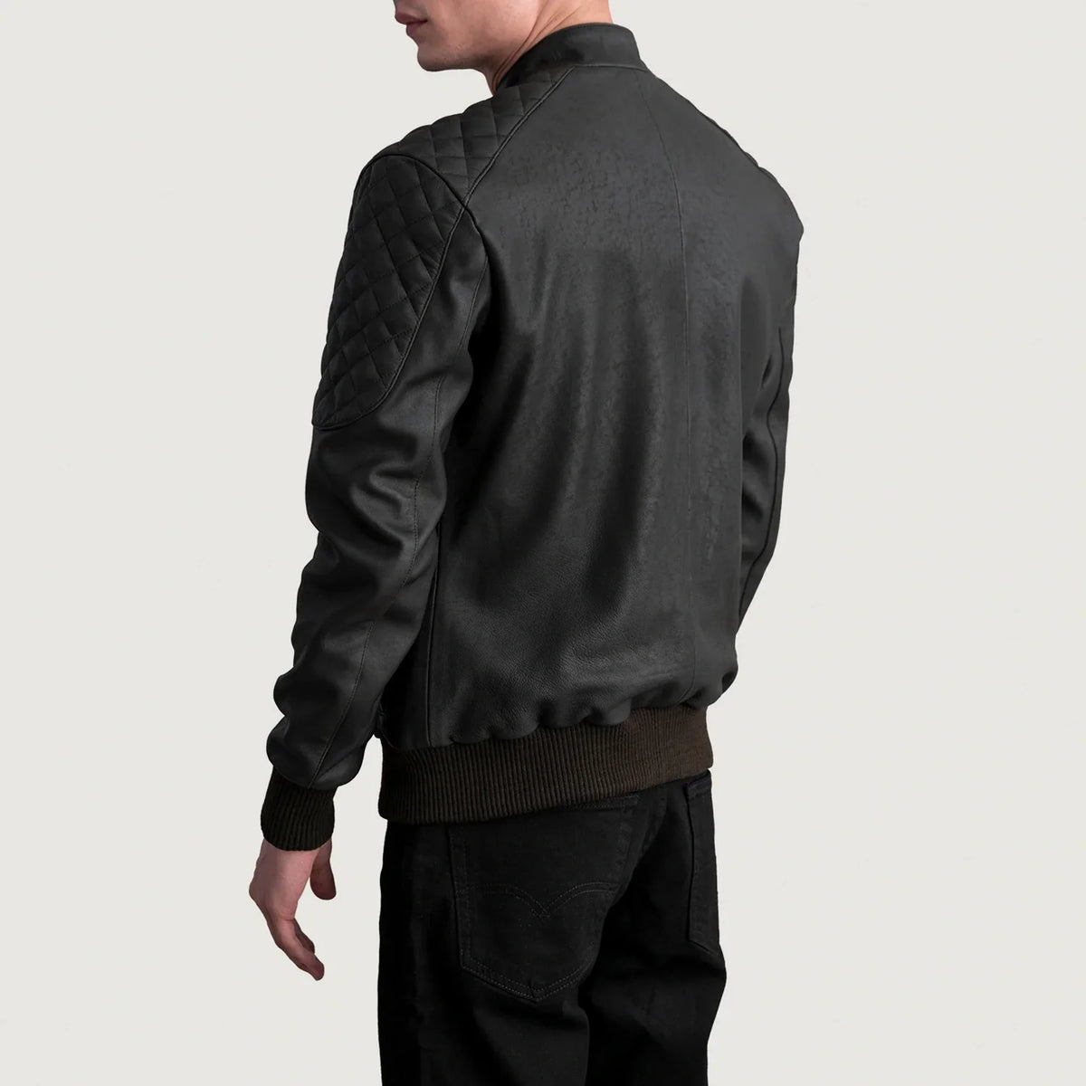 Sven Nahkainen Pommitakki Miehille – alternate product view 6