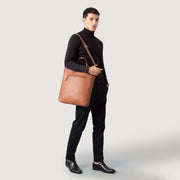 
The Poet Nahkainen kangaskassi – alternate product view 9