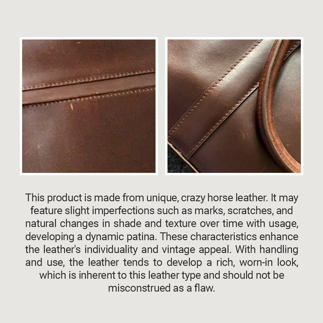 
The Poet Nahkainen kangaskassi – alternate product view 10