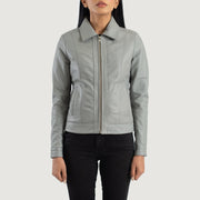 Vixen Classic Collar Nahkatakki Naisille – alternate product view 4
