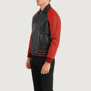 Walton Varsity Nahkatakki Miehille – alternate product view 2