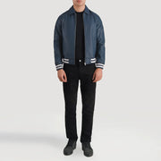 Walton Varsity Nahkatakki Miehille – alternate product view 4