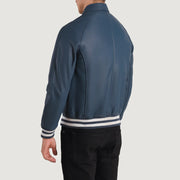 Walton Varsity Nahkatakki Miehille – alternate product view 6