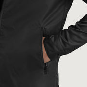 
Sisäpuolen näkymä Showing Quilted Viscose Lining & Kaksi käytännöllistä sisätaskua