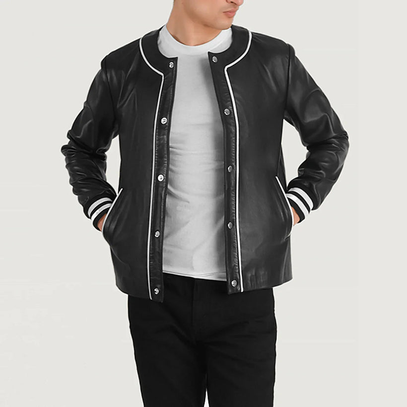 Willis Varsity Nahkatakki Miehille