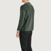 Willis Varsity Nahkatakki Miehille – alternate product view 5