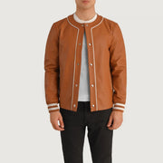 Willis Varsity Nahkatakki Miehille – alternate product view 1