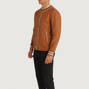 Willis Varsity Nahkatakki Miehille – alternate product view 2
