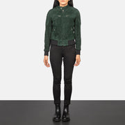 
Zenna Nahkainen Pommitakki Naisille – alternate product view 3