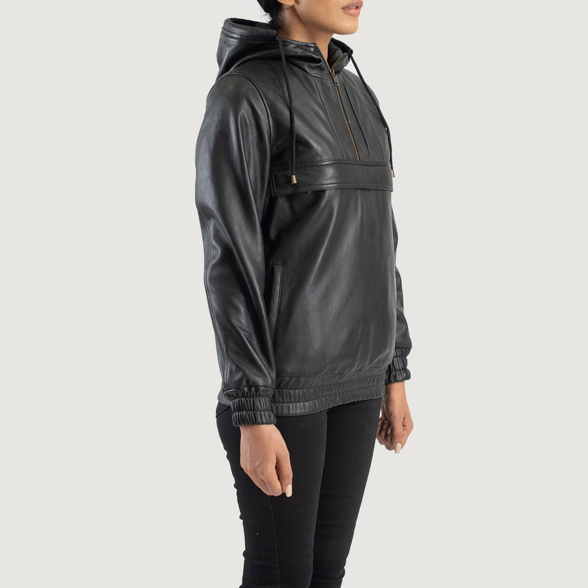 Zest Hooded Pullover Nahkatakki Naisille – alternate product view 2