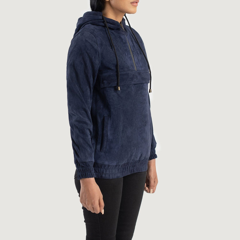 Zest Hooded Pullover Nahkatakki Naisille