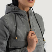 Zest Hooded Pullover Nahkatakki Naisille – alternate product view 4