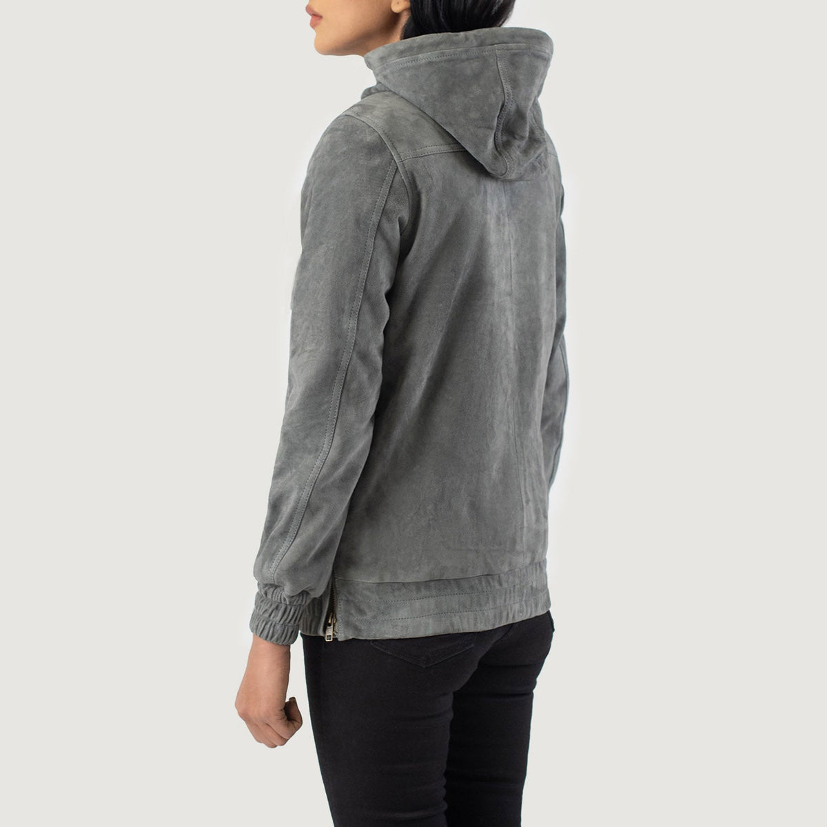 Zest Hooded Pullover Nahkatakki Naisille – alternate product view 5